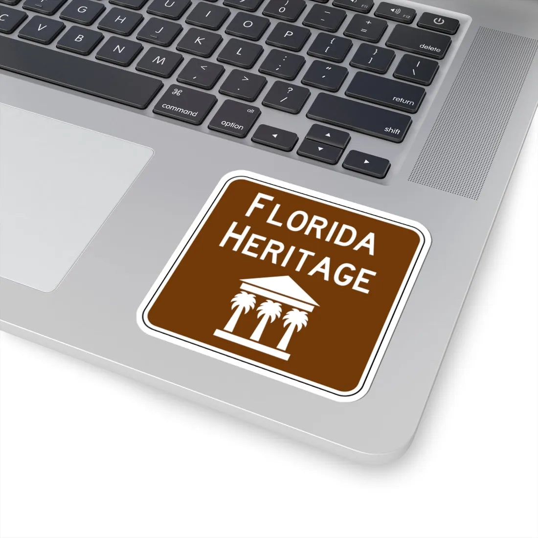 FDOT Road sign - Florida Heritage (Florida) (Road Sign) STICKER Vinyl Kiss-Cut Decal - The Sticker Space