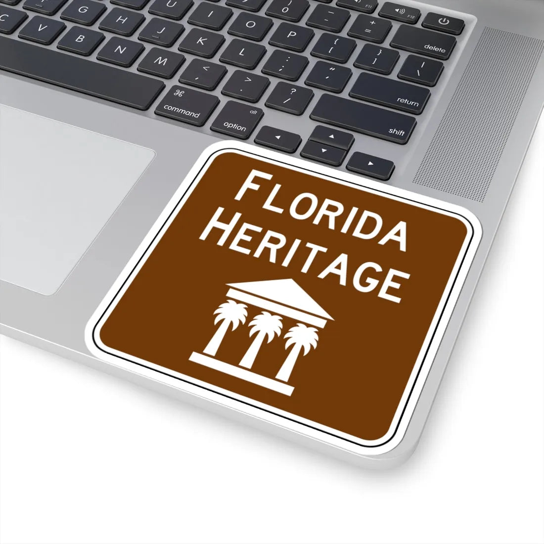 FDOT Road sign - Florida Heritage (Florida) (Road Sign) STICKER Vinyl Kiss-Cut Decal - The Sticker Space
