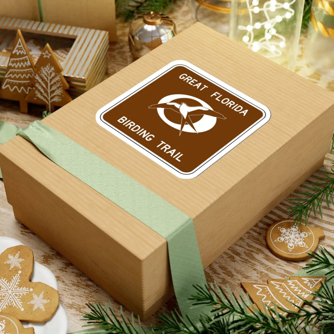 FDOT Road sign - Great Florida Birding Trail (Florida) (Road Sign) STICKER Vinyl Kiss-Cut Decal - The Sticker Space