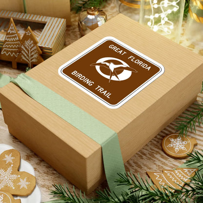 FDOT Road sign - Great Florida Birding Trail (Florida) (Road Sign) STICKER Vinyl Kiss-Cut Decal - The Sticker Space