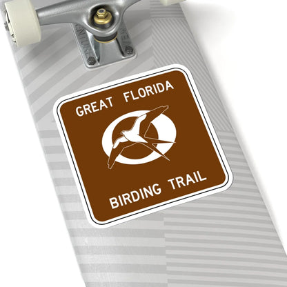 FDOT Road sign - Great Florida Birding Trail (Florida) (Road Sign) STICKER Vinyl Kiss-Cut Decal - The Sticker Space