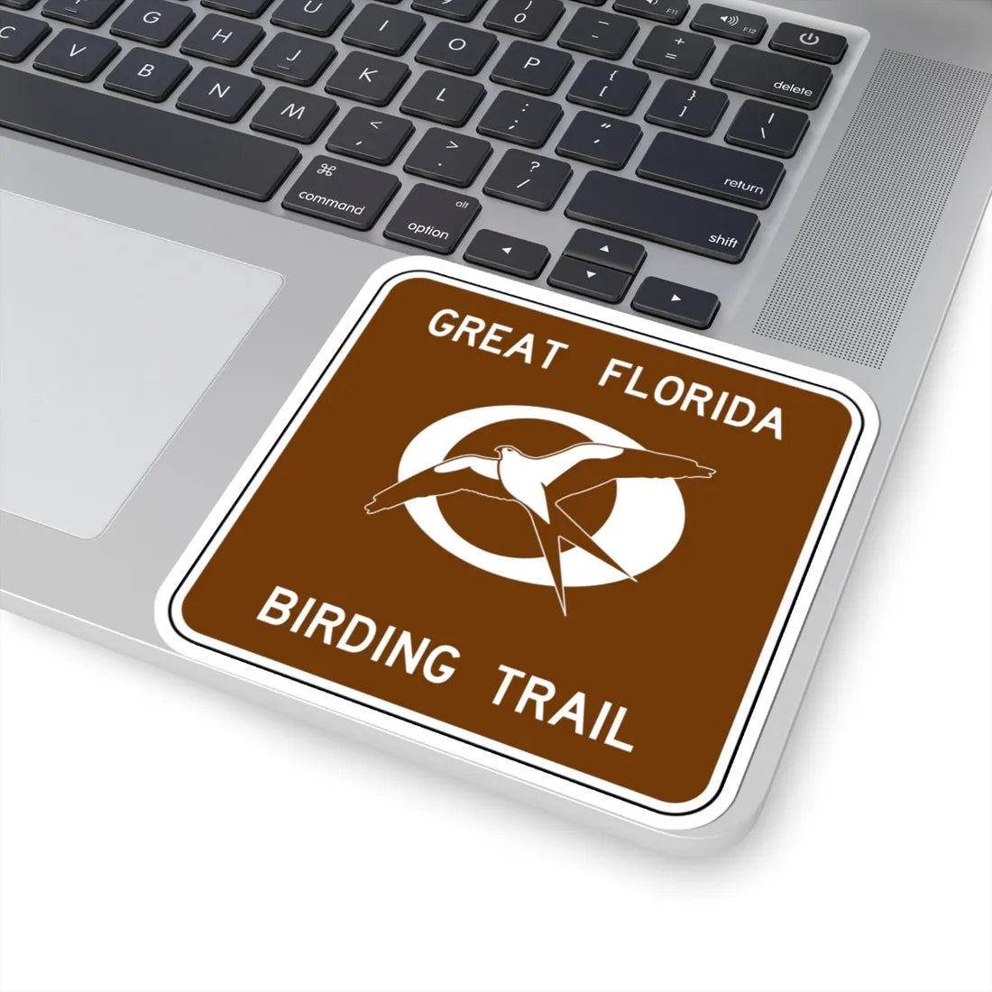 FDOT Road sign - Great Florida Birding Trail (Florida) (Road Sign) STICKER Vinyl Kiss-Cut Decal - The Sticker Space