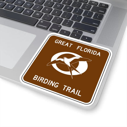 FDOT Road sign - Great Florida Birding Trail (Florida) (Road Sign) STICKER Vinyl Kiss-Cut Decal - The Sticker Space