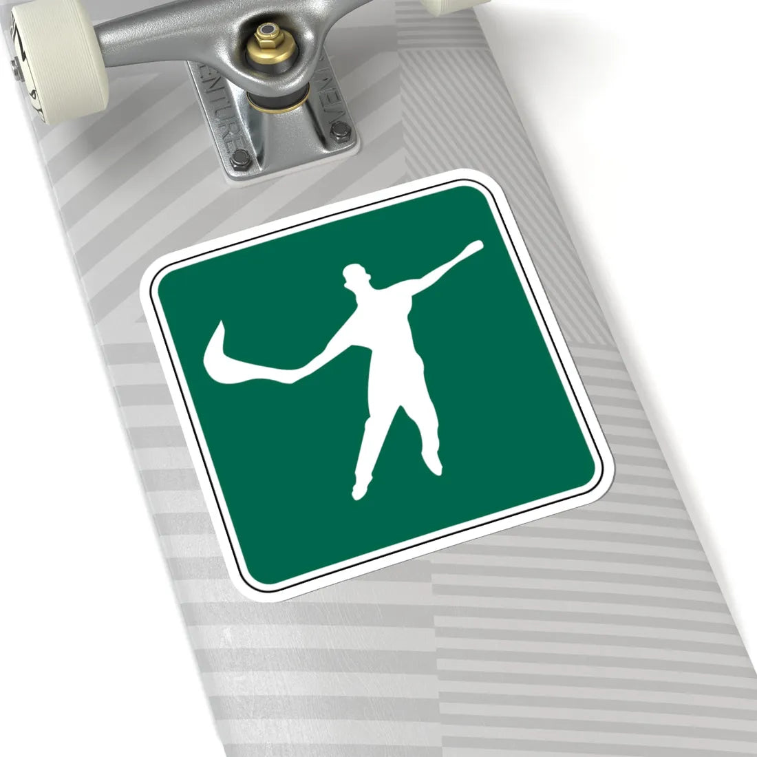 FDOT Road sign - Jai Alai (Florida) (Road Sign) STICKER Vinyl Kiss-Cut Decal - The Sticker Space