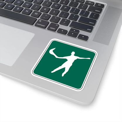 FDOT Road sign - Jai Alai (Florida) (Road Sign) STICKER Vinyl Kiss-Cut Decal - The Sticker Space