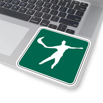 FDOT Road sign - Jai Alai (Florida) (Road Sign) STICKER Vinyl Kiss-Cut Decal - The Sticker Space