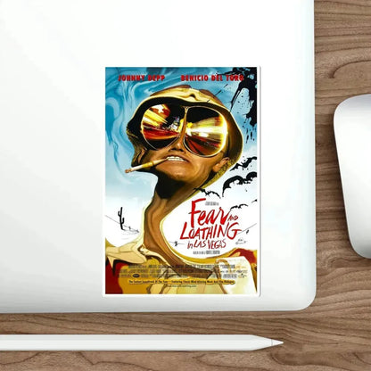 Fear and Loathing in Las Vegas 1998 Movie Poster STICKER Vinyl Die-Cut Decal - The Sticker Space