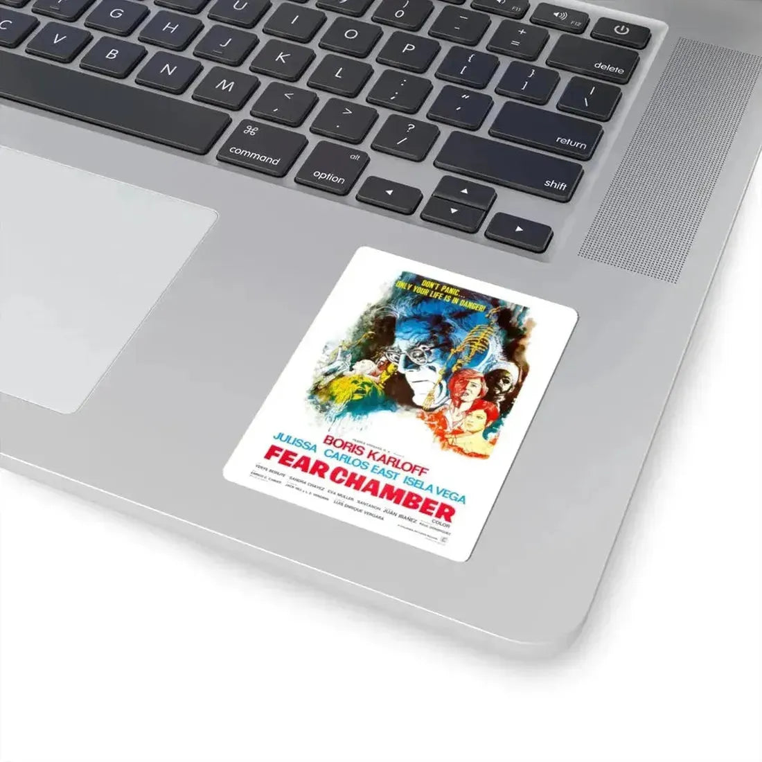 FEAR CHAMBER 1968 Movie Poster - STICKER Vinyl Kiss-Cut Decal - The Sticker Space