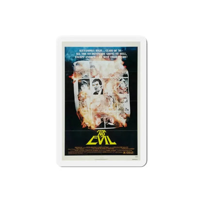 Fear No Evil 1981 Movie Poster Refrigerator Magnet - The Sticker Space