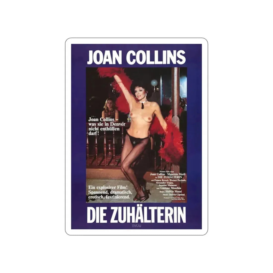 FEARLESS 1978 Movie Poster STICKER Vinyl Die-Cut Decal 4 Inch - The Sticker Space