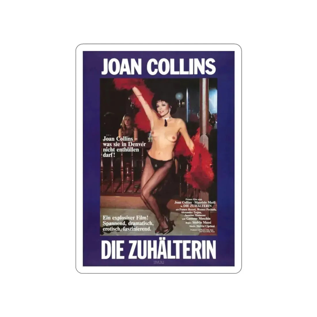 FEARLESS 1978 Movie Poster STICKER Vinyl Die-Cut Decal - The Sticker Space