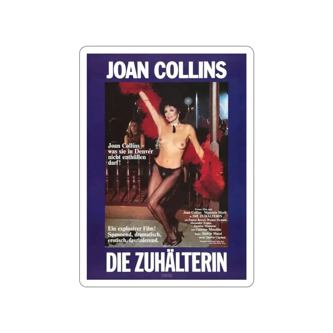 FEARLESS 1978 Movie Poster STICKER Vinyl Die-Cut Decal - The Sticker Space