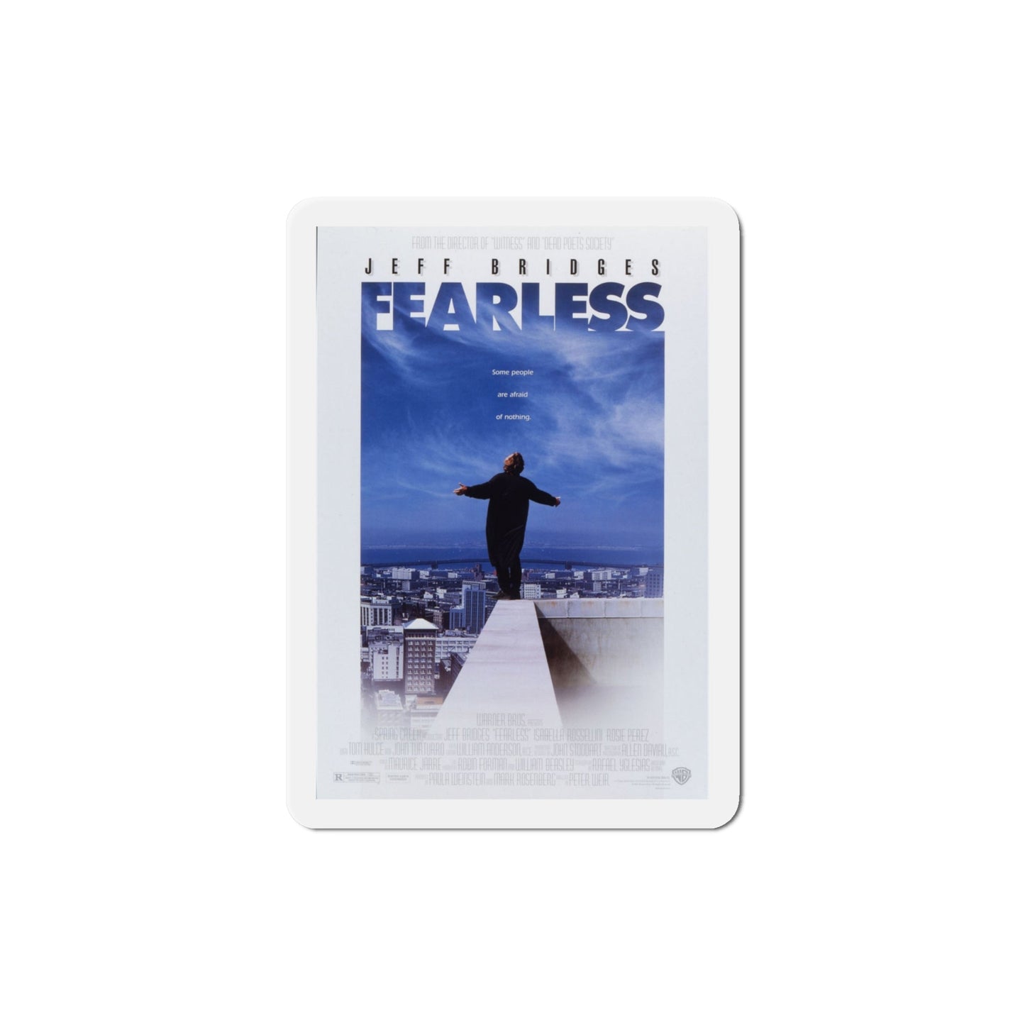 Fearless 1993 Movie Poster Die-Cut Magnet-4" x 4"-The Sticker Space