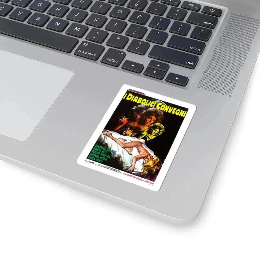 FEAST OF SATAN (ITALIAN) 1971 Movie Poster - STICKER Vinyl Kiss-Cut Decal - The Sticker Space