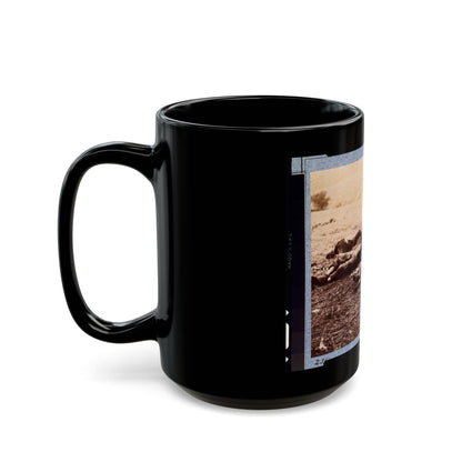 Federal Dead On The Field Of Battle Of First Day, Gettysburg, Pennsylvania (U.S. Civil War) Black Coffee Mug