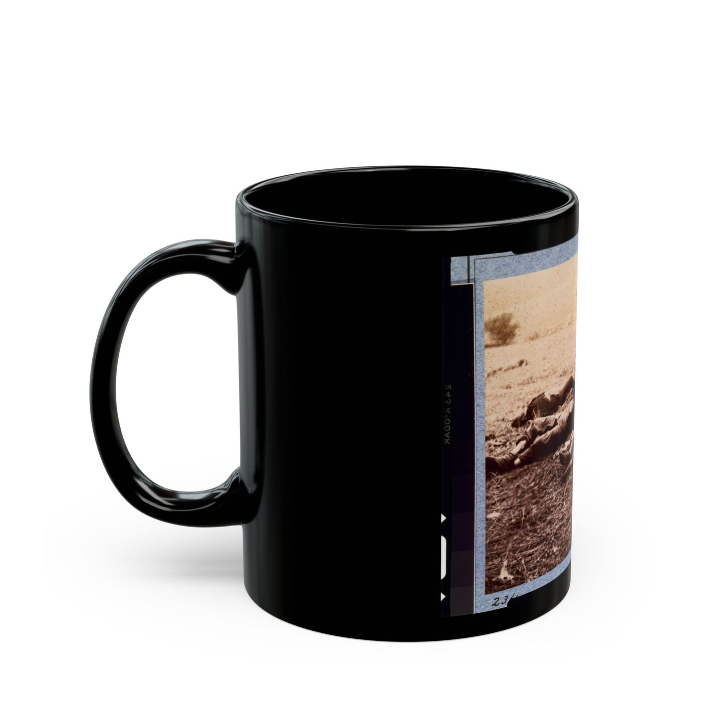 Federal Dead On The Field Of Battle Of First Day, Gettysburg, Pennsylvania (U.S. Civil War) Black Coffee Mug