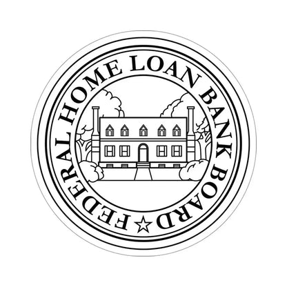 Federal Home Loan Bank Board STICKER Vinyl Die-Cut Decal 4 Inch - The Sticker Space