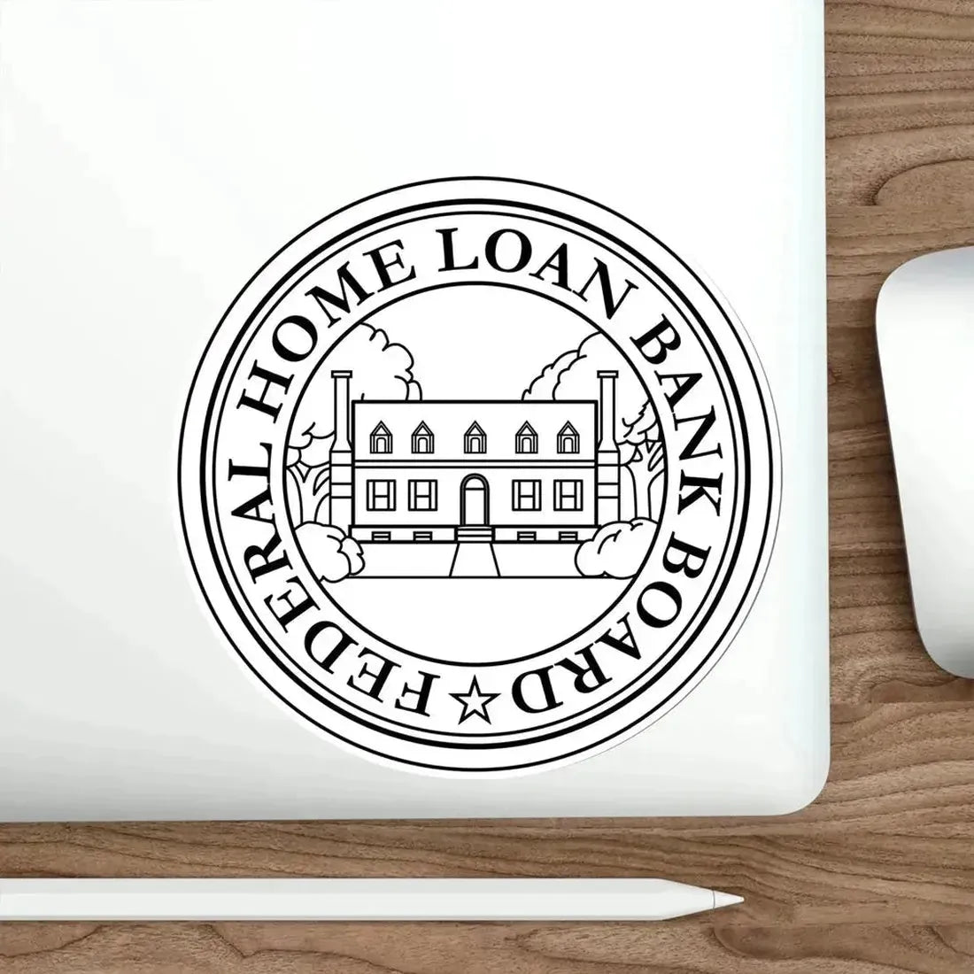 Federal Home Loan Bank Board STICKER Vinyl Die-Cut Decal - The Sticker Space