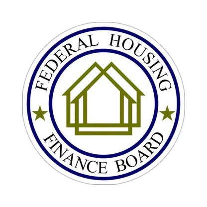 Federal Housing Finance Board - STICKER Vinyl Kiss-Cut Decal 2 Inch White - The Sticker Space