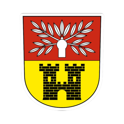 FelbenWellhausen-blazon (Switzerland) (Coat of Arms) STICKER Vinyl Kiss-Cut Decal 2 Inch White - The Sticker Space