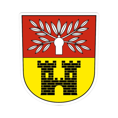 FelbenWellhausen-blazon (Switzerland) (Coat of Arms) STICKER Vinyl Kiss-Cut Decal 3 Inch White - The Sticker Space