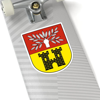 FelbenWellhausen-blazon (Switzerland) (Coat of Arms) STICKER Vinyl Kiss-Cut Decal - The Sticker Space