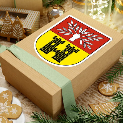 FelbenWellhausen-blazon (Switzerland) (Coat of Arms) STICKER Vinyl Kiss-Cut Decal - The Sticker Space
