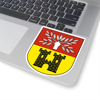 FelbenWellhausen-blazon (Switzerland) (Coat of Arms) STICKER Vinyl Kiss-Cut Decal - The Sticker Space