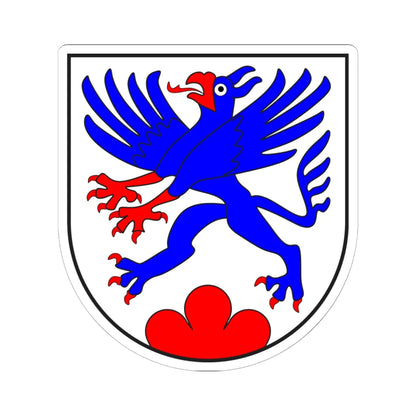 Feldis Veulden wappen (Switzerland) (Coat of Arms) STICKER Vinyl Kiss-Cut Decal 6 Inch White - The Sticker Space