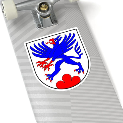 Feldis Veulden wappen (Switzerland) (Coat of Arms) STICKER Vinyl Kiss-Cut Decal - The Sticker Space