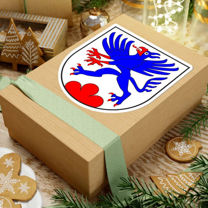 Feldis Veulden wappen (Switzerland) (Coat of Arms) STICKER Vinyl Kiss-Cut Decal - The Sticker Space