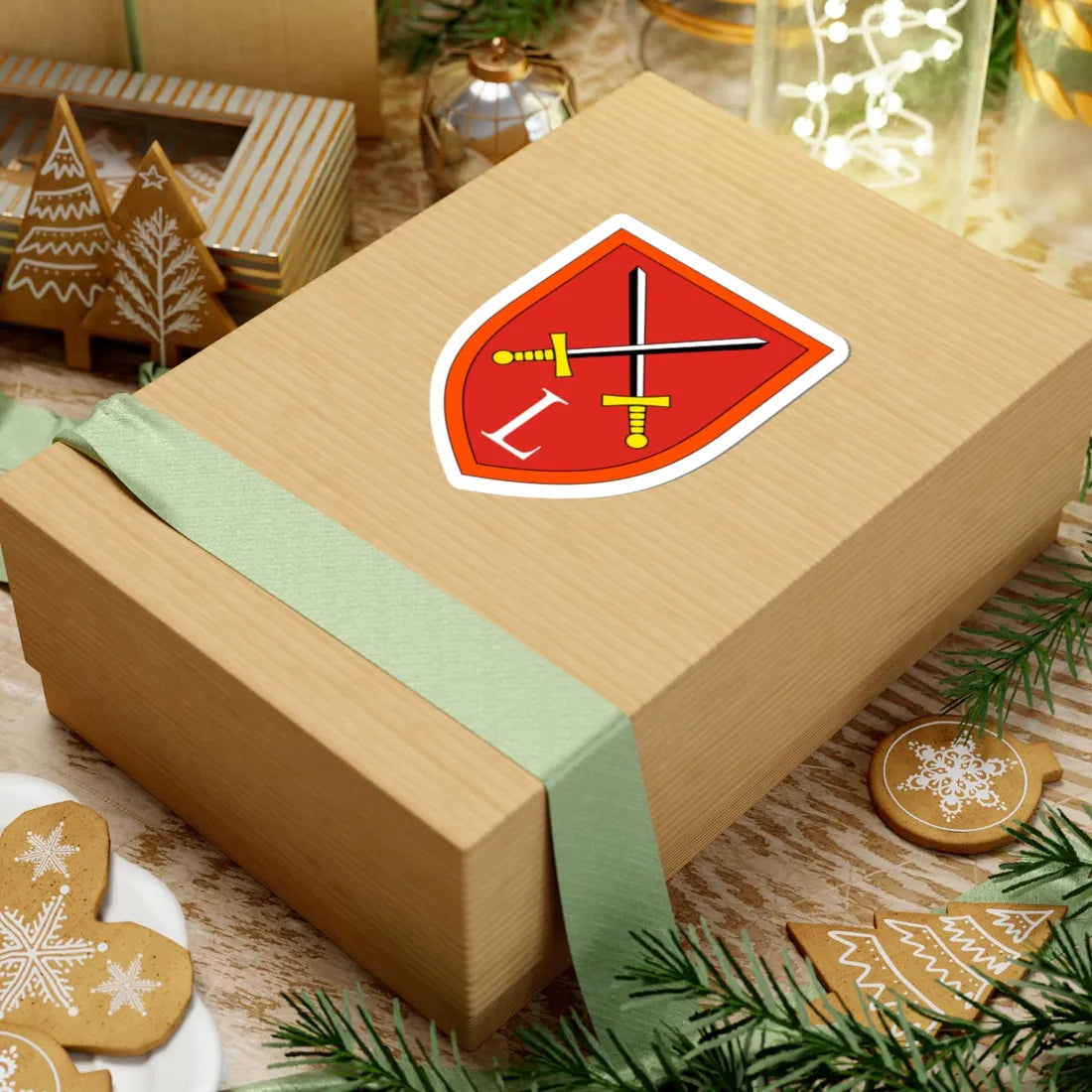 Feldjäger-Lehrverband Bundeswehr (Germany) (Coat of Arms) STICKER Vinyl Kiss-Cut Decal - The Sticker Space