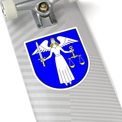 Felsberg wappen (Switzerland) (Coat of Arms) STICKER Vinyl Kiss-Cut Decal - The Sticker Space
