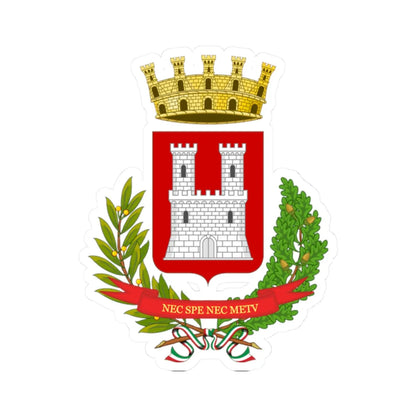 Feltre-Stemma (Italy) (Coat of Arms) STICKER Vinyl Kiss-Cut Decal 2 Inch White - The Sticker Space