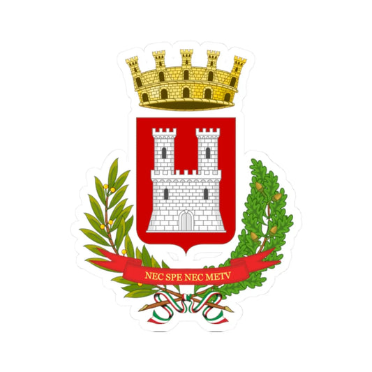 Feltre-Stemma (Italy) (Coat of Arms) STICKER Vinyl Kiss-Cut Decal 2 Inch White - The Sticker Space