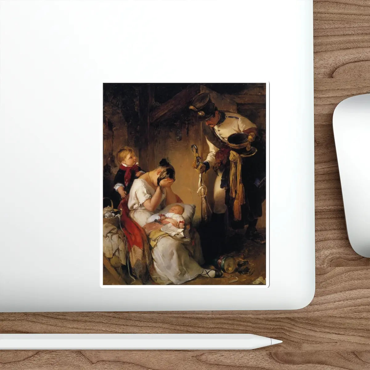 SKU:14188809979179398981 Sticker types:White Shape:Die-Cut Sizes:5" × 5"