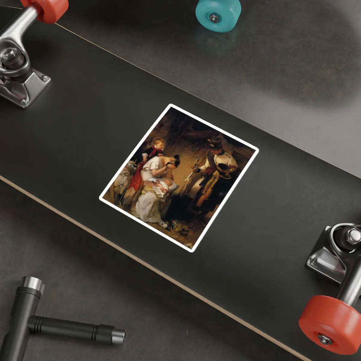 SKU:14188809979179398981 Sticker types:White Shape:Die-Cut Sizes:5" × 5"