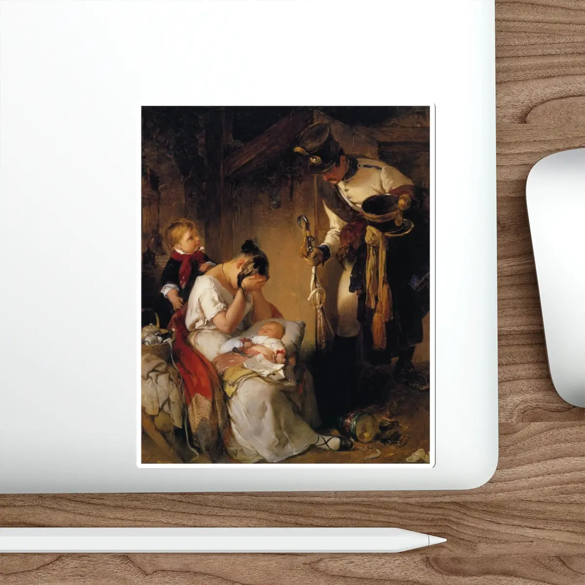 SKU:33452796318737590332 Sticker types:White Shape:Die-Cut Sizes:6" × 6"