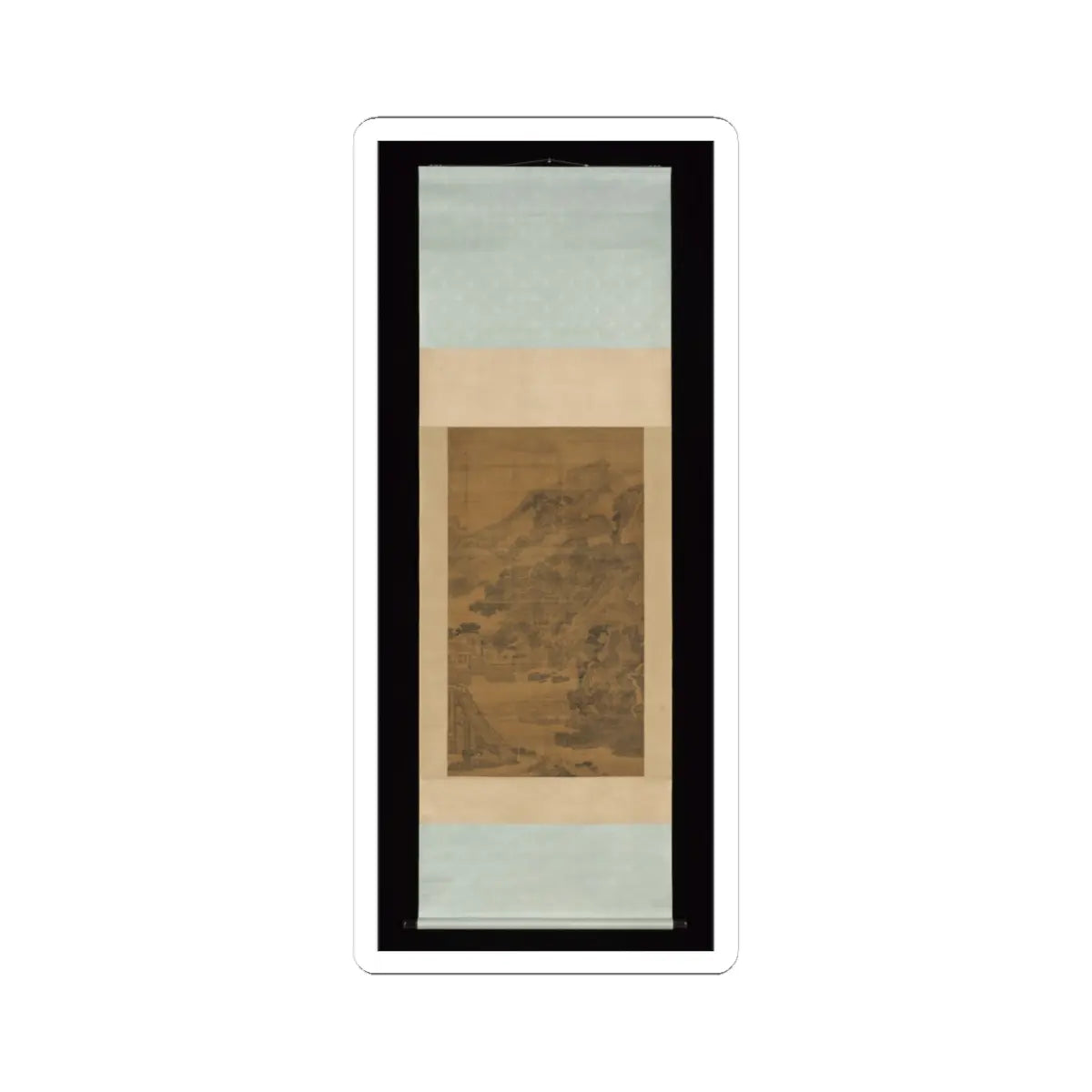 Feng Qiyong - Landscape - dated 1733 v2 - STICKER Vinyl Kiss-Cut Decal
