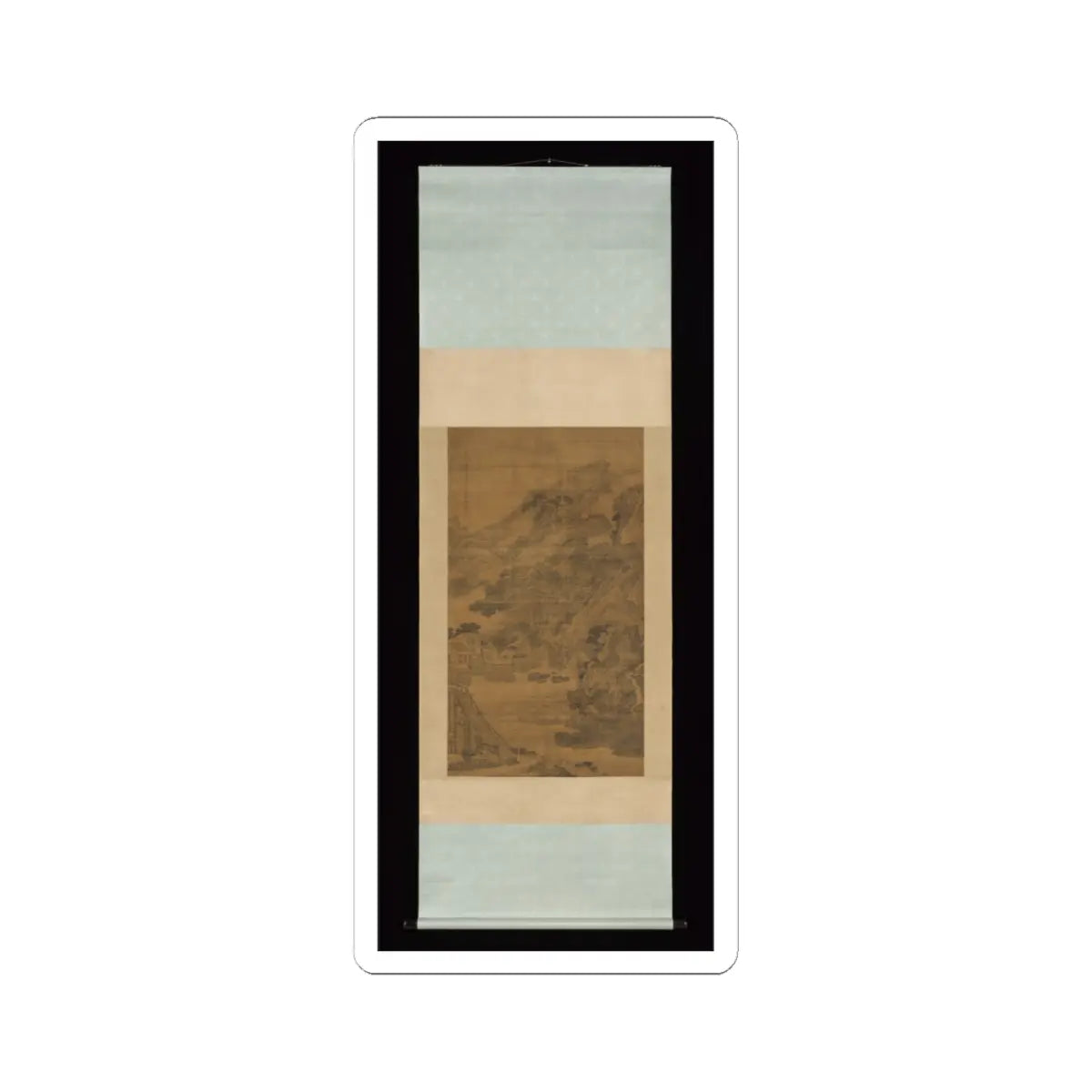 Feng Qiyong - Landscape - dated 1733 v2 - STICKER Vinyl Kiss-Cut Decal