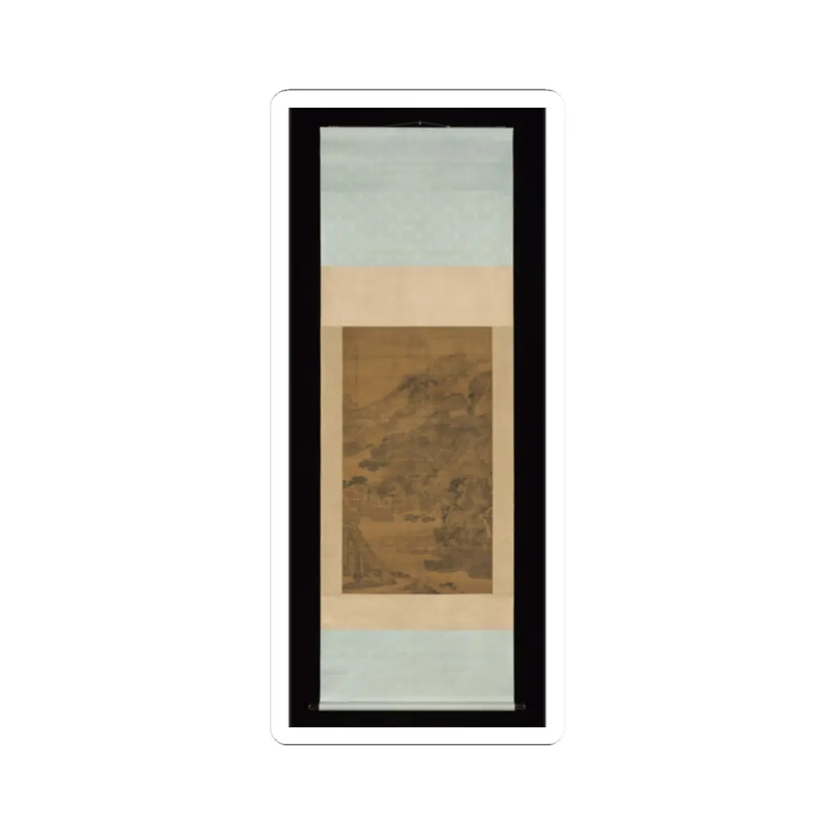 Feng Qiyong - Landscape - dated 1733 v2 - STICKER Vinyl Kiss-Cut Decal