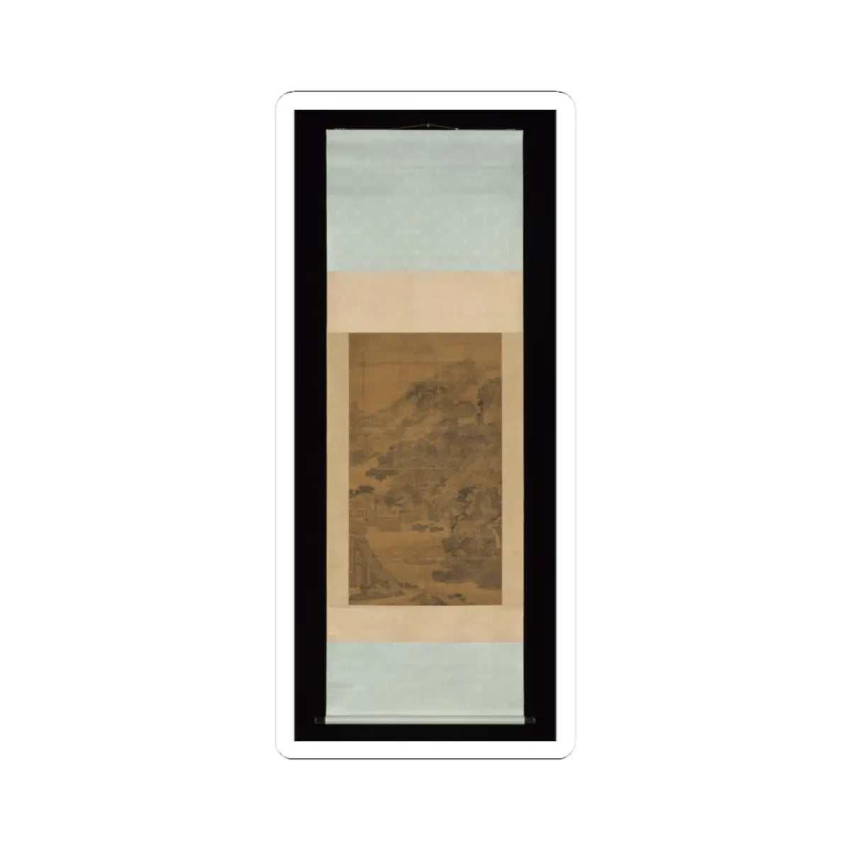Feng Qiyong - Landscape - dated 1733 v2 - STICKER Vinyl Kiss-Cut Decal