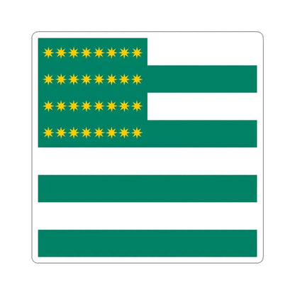 Fenian Flag 1867 (Ireland) STICKER Vinyl Kiss-Cut Decal 3 Inch White - The Sticker Space