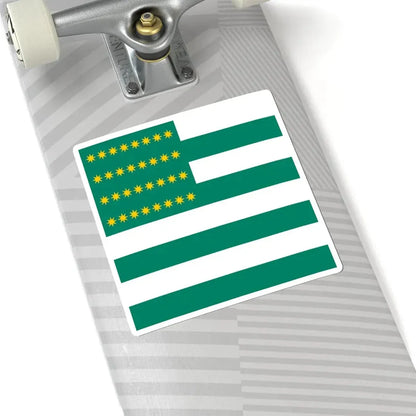 Fenian Flag 1867 (Ireland) STICKER Vinyl Kiss-Cut Decal - The Sticker Space