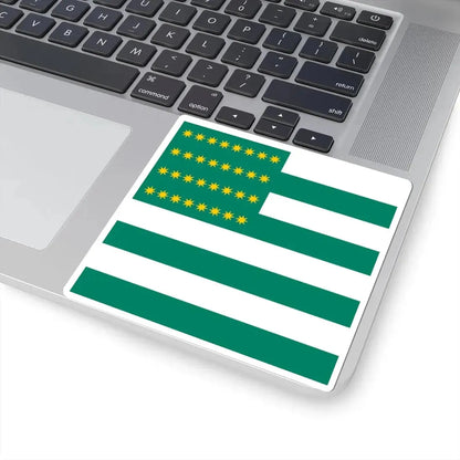 Fenian Flag 1867 (Ireland) STICKER Vinyl Kiss-Cut Decal - The Sticker Space