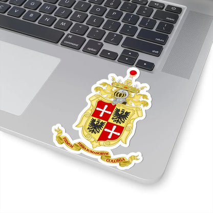 Fermo-Stemma (Italy) (Coat of Arms) STICKER Vinyl Kiss-Cut Decal - The Sticker Space