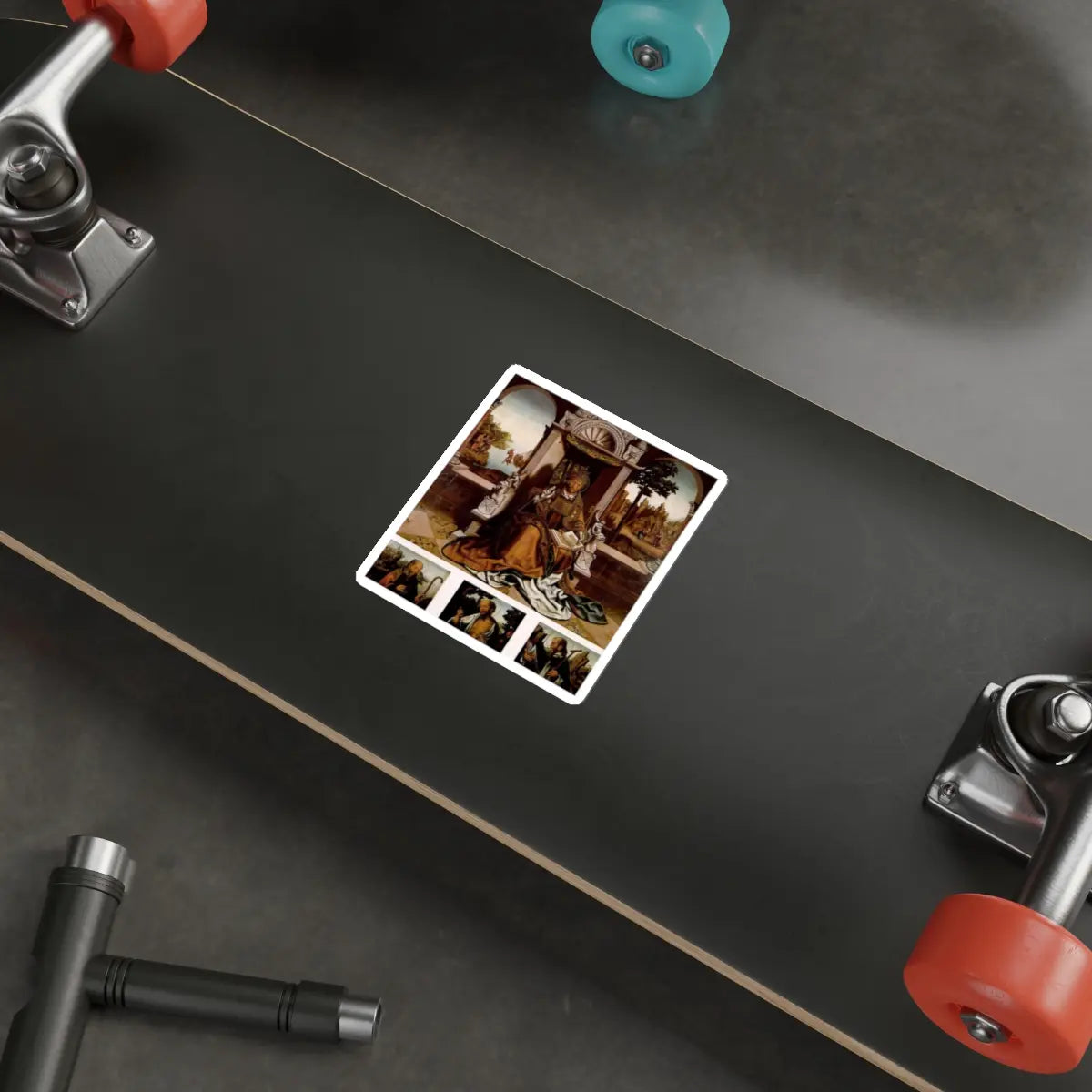 SKU:29892144027504052375 Sticker types:White Shape:Die-Cut Sizes:4" × 4"