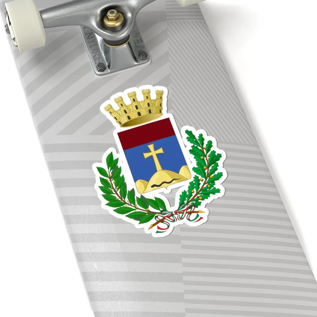 Ferrandina-Stemma (Italy) (Coat of Arms) STICKER Vinyl Kiss-Cut Decal - The Sticker Space