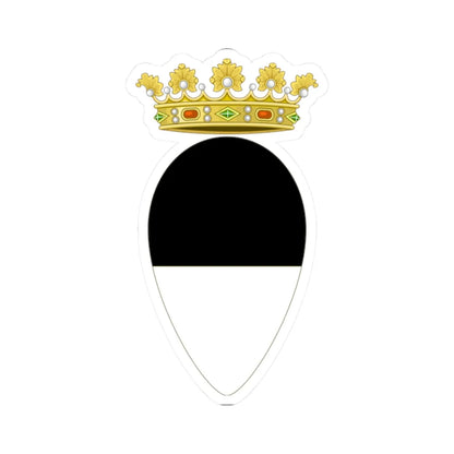 Ferrara-Stemma (Italy) (Coat of Arms) STICKER Vinyl Kiss-Cut Decal 2 Inch White - The Sticker Space