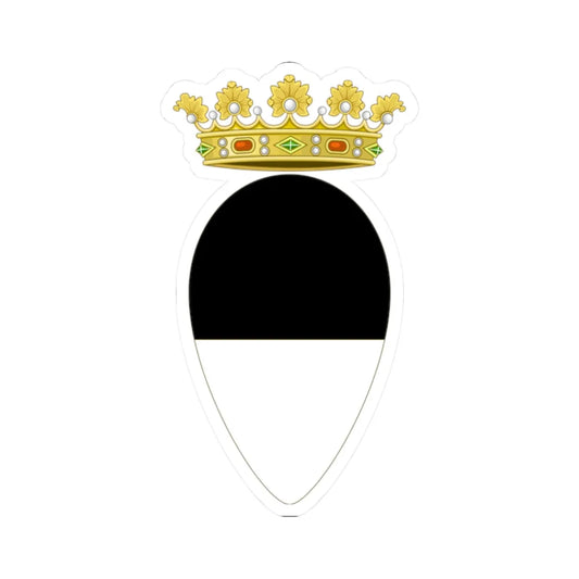 Ferrara-Stemma (Italy) (Coat of Arms) STICKER Vinyl Kiss-Cut Decal 2 Inch White - The Sticker Space